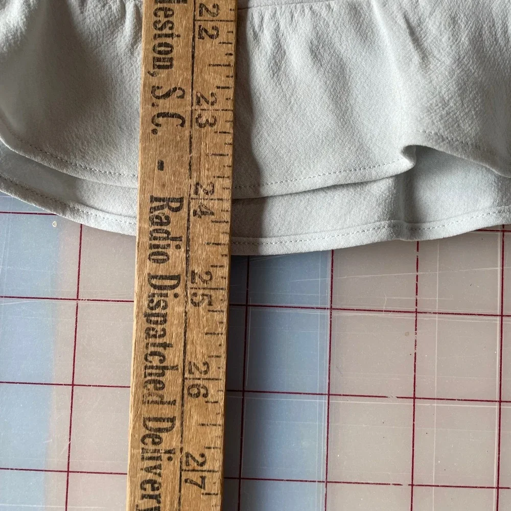 Vintage Talbots Silk Skirt Ruffle Hem Pencil Career Party‎ Cocktail Size 4